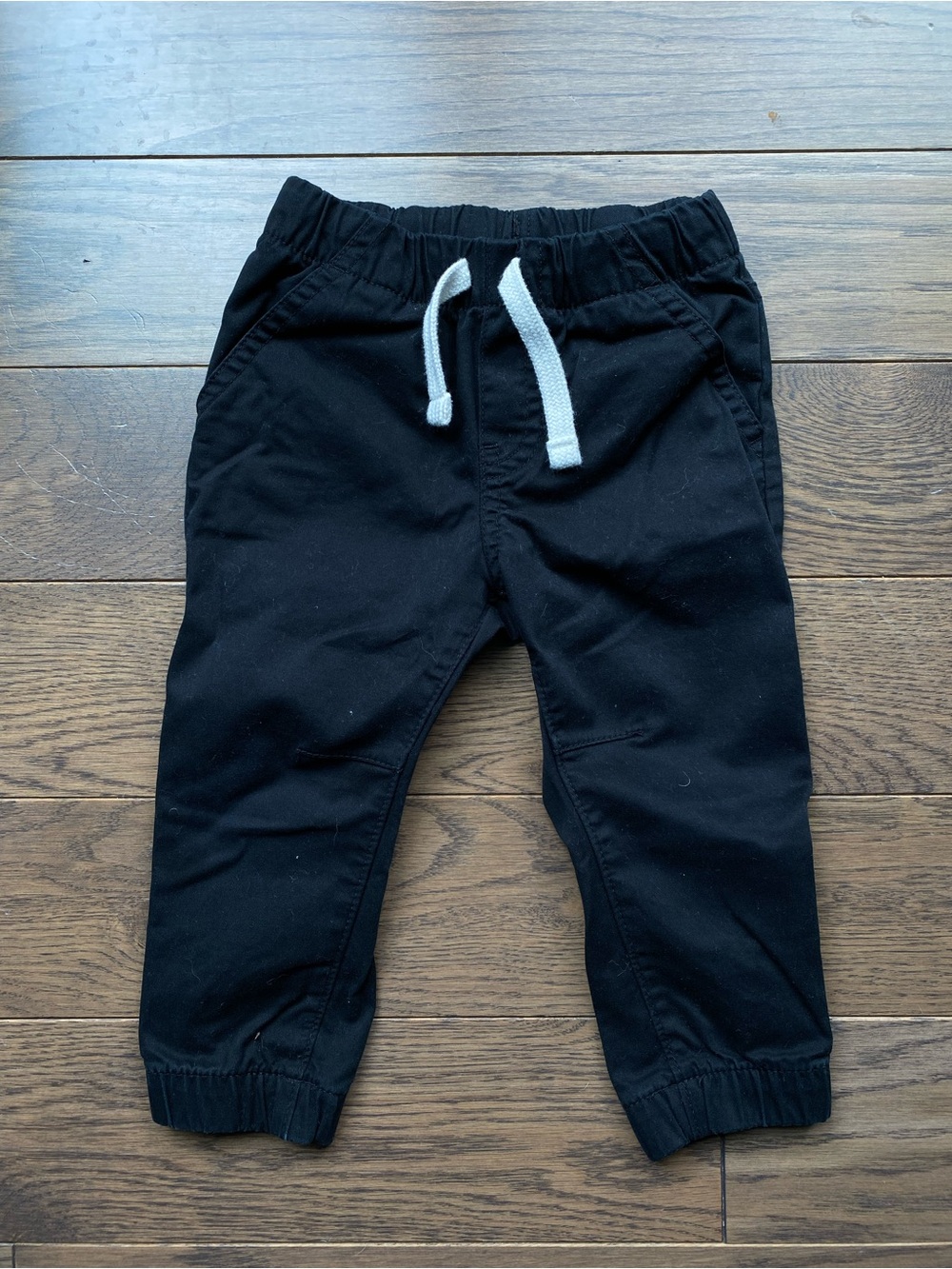 Cat & Jack Boys Chino Jogger, Black, Size 18 mo